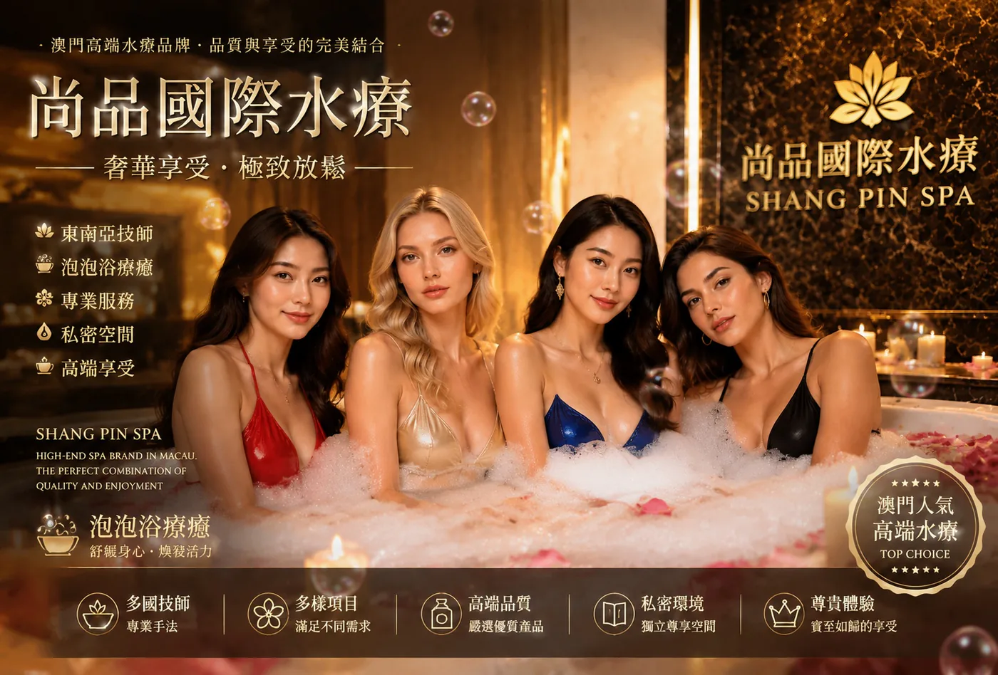 尚品國際水療